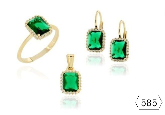 585 - SETS (RING-EARRING-PENDANT)